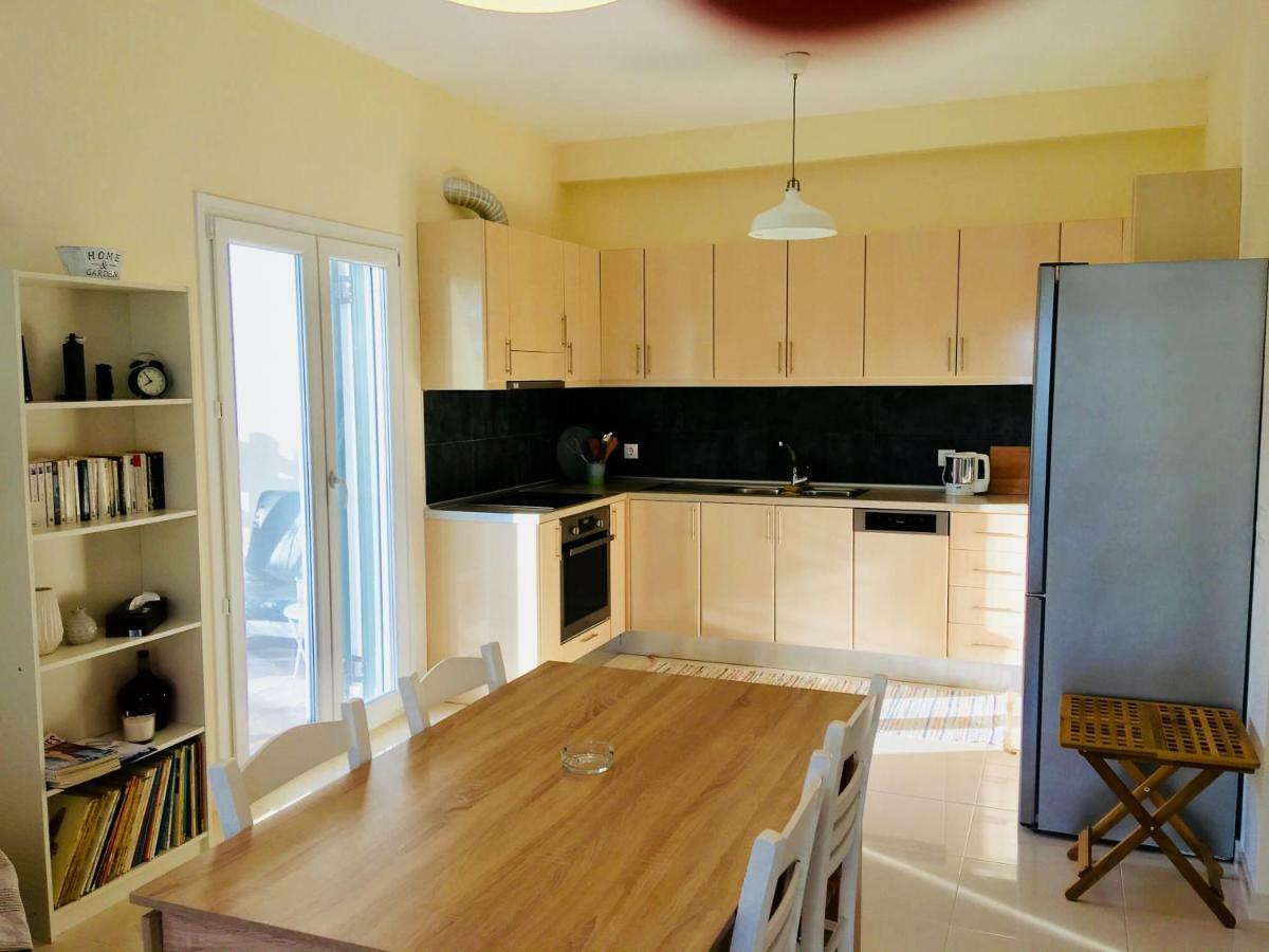 Chez Nikos Villa Kompítsion Esterno foto